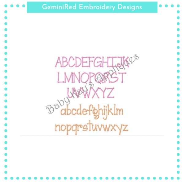 Scrapgirl Dots Font {Five Sizes}