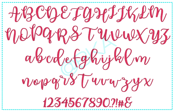 Amelia Script Font {Six Sizes} - Image 2