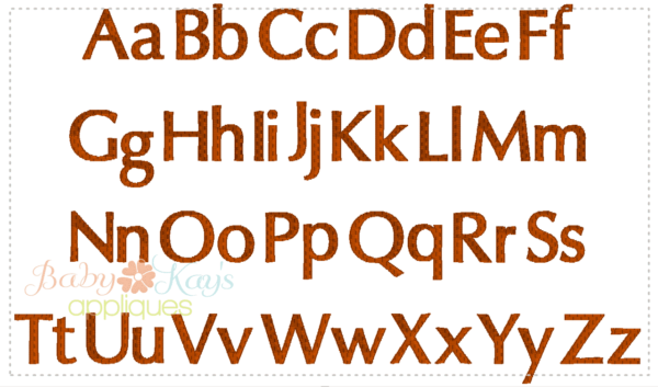 Block Font Faux Smock {Three Sizes} - Image 2