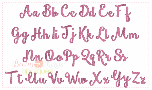 Smoothie Font Faux Smock {Three Sizes} - Image 2