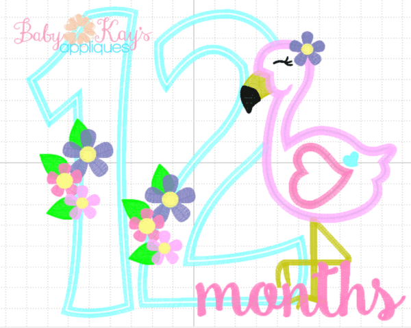 Flamingo Numbers {Four Sizes} - Image 3
