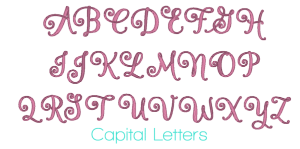 Jamberry Swirls Font {Six Sizes} - Image 2