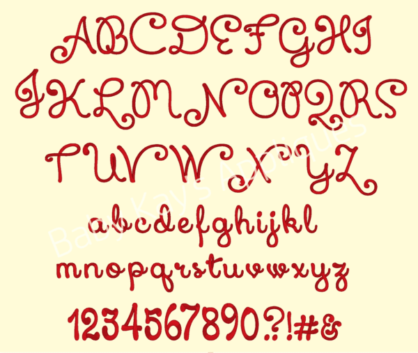 Xiamara Script Font {Five Sizes} - Image 2