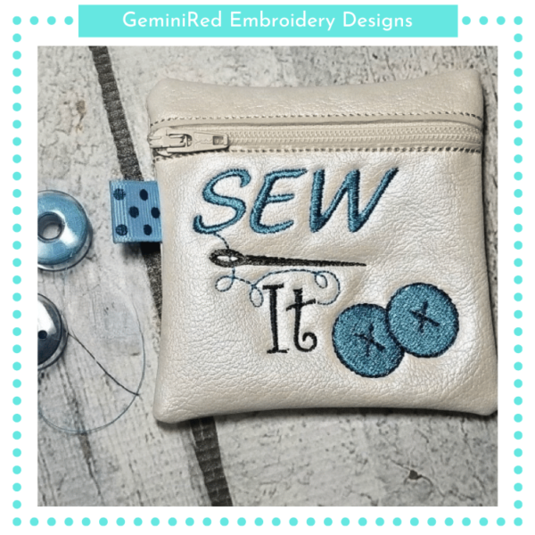 Sew It Zipper Bag {Three Sizes}