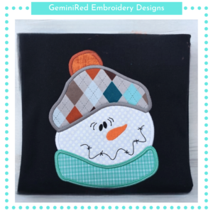 Silly Snowman {Four Sizes}