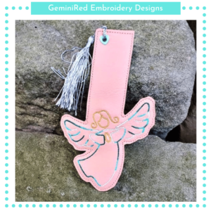 Simple Angel Bookmark 5 {5x7}