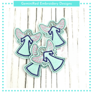 Simple Angel Feltie 2 {4x4}