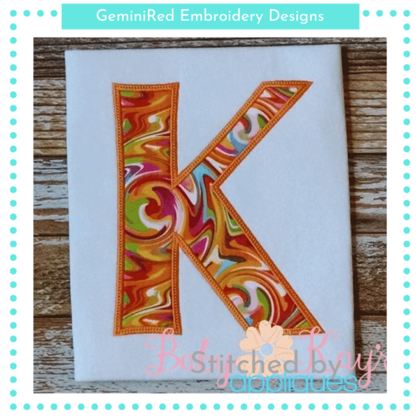 Simple Days Appliqué & Embroidery Font Combo - Image 3