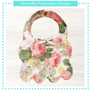 Simple Stippling Bib {Two Sizes}