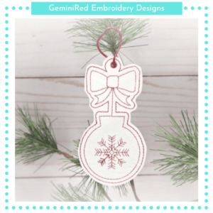 Simplicity Ornament {4x4}