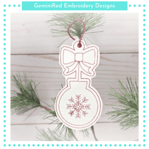 Simplicity Ornament {4x4}