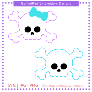 CUT FILE - Skull Girl and Boy