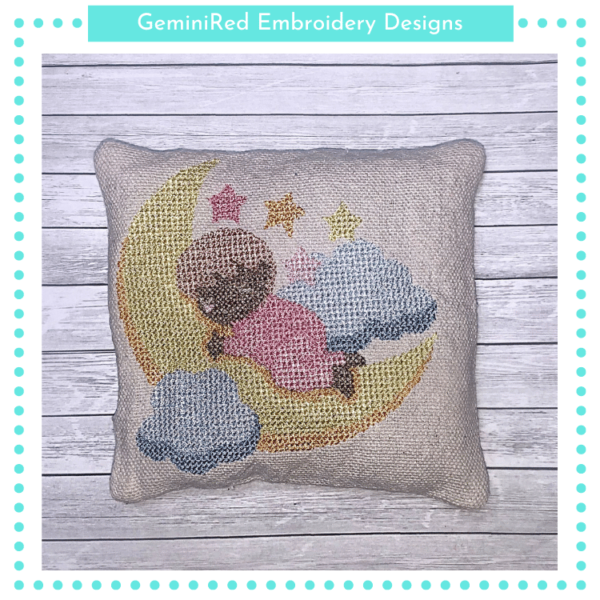 Sleeping Baby Cross Stitch {Two Sizes} - Image 2