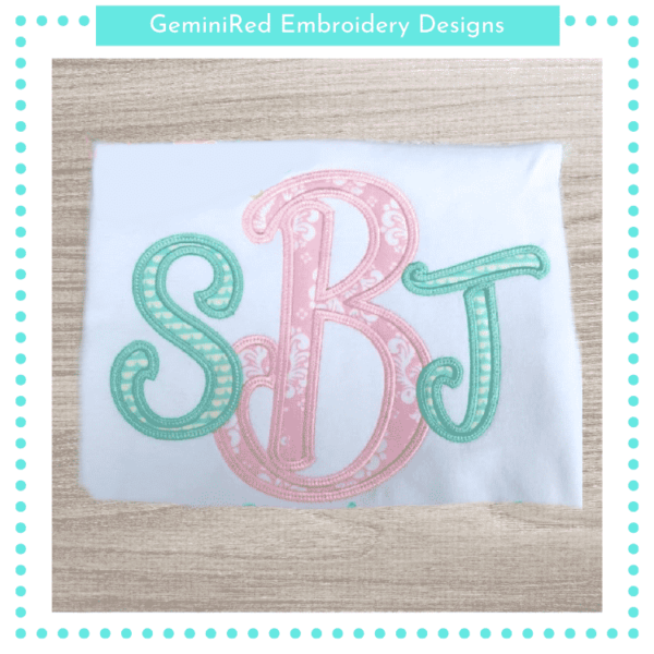 Smoothie Shop Appliqué Alpha {Five Sizes} - Image 2