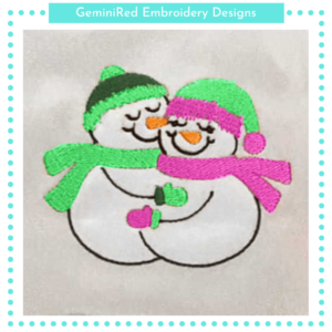 Snow Couple {Two Sizes}