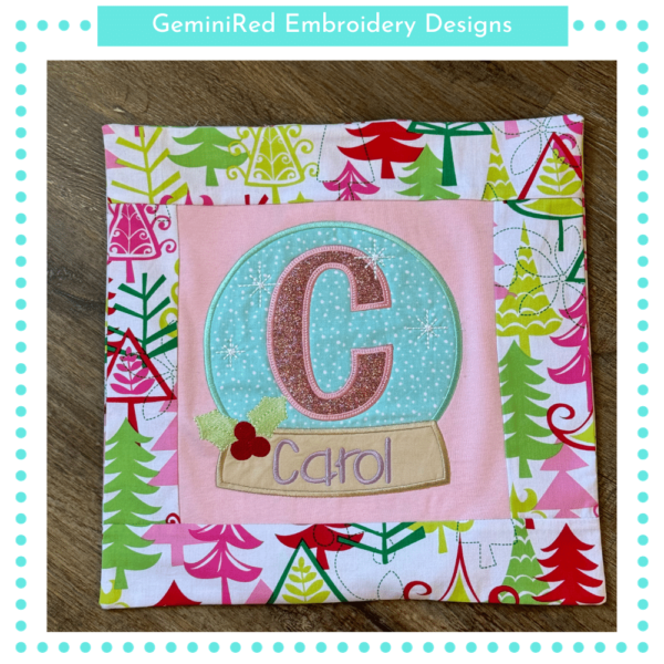 Snow Globe Alpha {Four Sizes} - Image 2