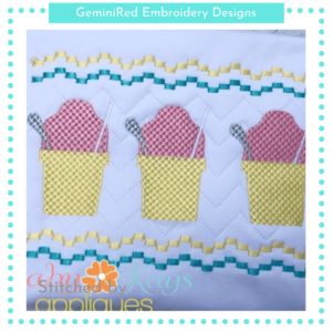 Snowball Cup Faux Smock {Three Sizes}