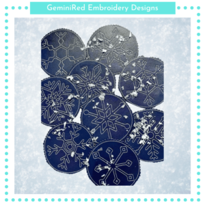 Snowflake Coaster Set {Nine Designs}
