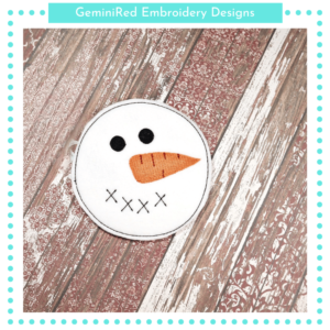 Snowman Coaster Set {4x4}