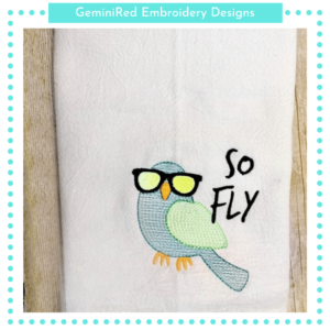 So Fly Bird {Three Sizes}