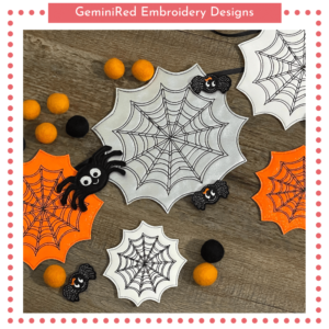 Spider Web (Bean Stitch) Banner {Five Sizes}