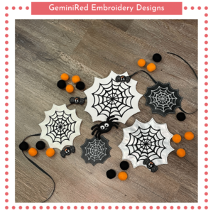 Spider Web Banner {Five Sizes}