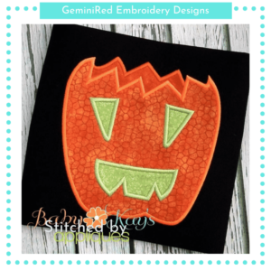 Spooky Pumpkin {Four Sizes}