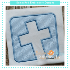 Square Cross Cutout {Four Sizes}