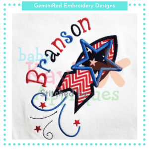 Star Rocket {Seven Sizes}