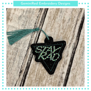 Stay Rad Bookmark {4x4}