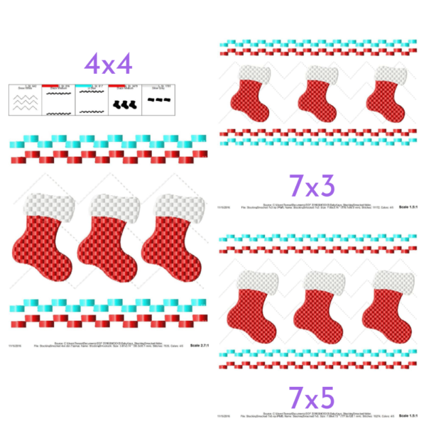 Stocking Faux Smock {Three Sizes} - Image 2