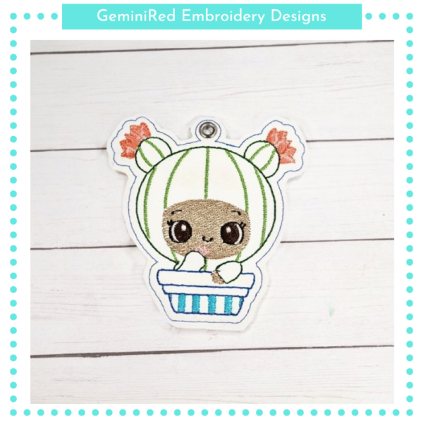 Succulent Baby Starla Bookmark {4x4} - Image 2