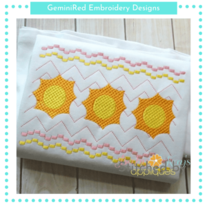 Sun Faux Smock {Three Sizes}