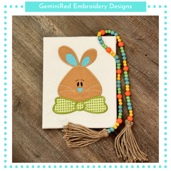 Sweet Boy Bunny Face {Four Sizes}