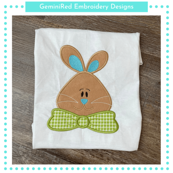 Sweet Boy Bunny Face {Four Sizes} - Image 3