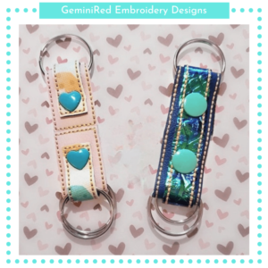 Three (3) Ring Folded Key Fob {5x7}