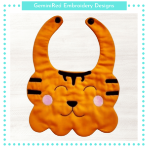 Tiger Bib {Two Sizes}