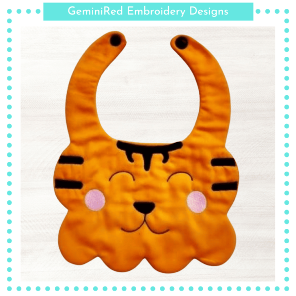 Tiger Bib {Two Sizes}