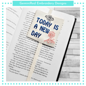 Today is a New Day Bookband {4x4}