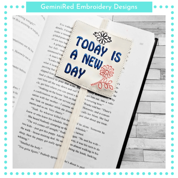 Today is a New Day Bookband {4x4}