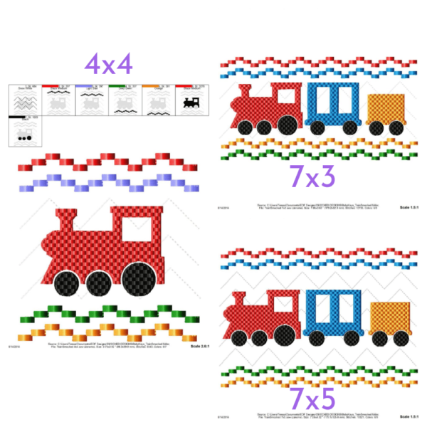 Train Faux Smock {Three Sizes} - Image 2