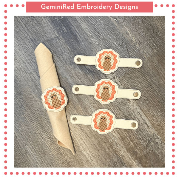 Turkey Napkin Ring {5x7} - Image 2