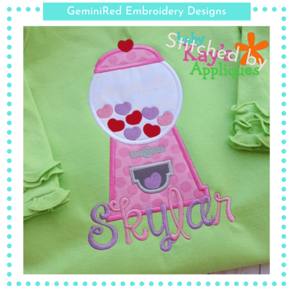 Valentine Candy Machine {Four Sizes}