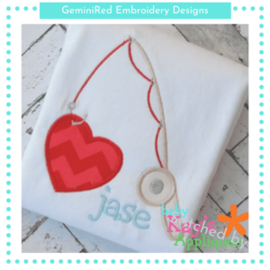 Valentine Fishing Pole {Four Sizes}