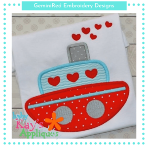 Valentine Ship {Four Sizes}
