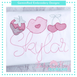 Valentine Trio Sketch {Four Sizes}