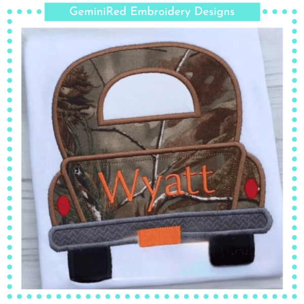 Vintage Truck Back {Four Sizes} - Image 2