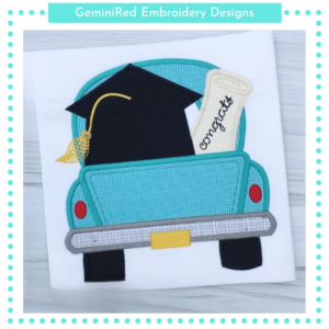Vintage Truck Graduation {Four Sizes}