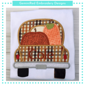 Vintage Truck with Pumpkins {Four Sizes}