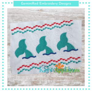 Whale Tail Faux Smock {Three Sizes}